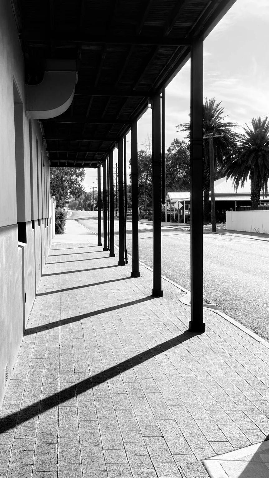 The space between photographic reference